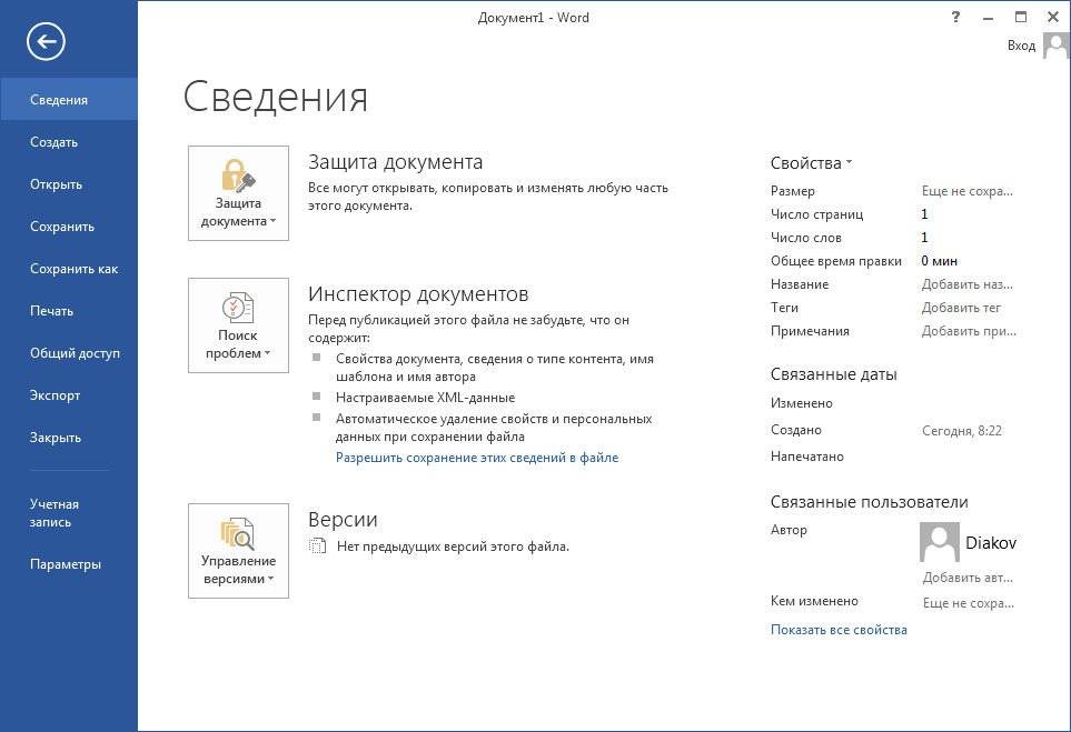Microsoft Word 2013 SP1