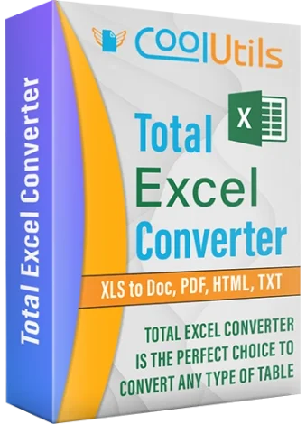 CoolUtils Total Excel Converter